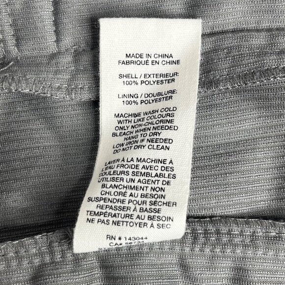 Avec Les Filles Button Front Corduroy Shirt Jacket Womens Medium Gray - Picture 11 of 11